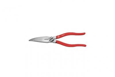  Wiha pince demi-ronde classic avec taillant, forme courbe, env. 40&deg;