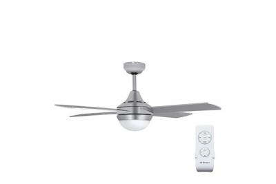 ORBEGOZO Zf3682353_cp91120 acier inoxydable 230 v 60 w t&eacute;l&eacute;commande lumi&egrave;re led 4 pales 3 vitesses gris