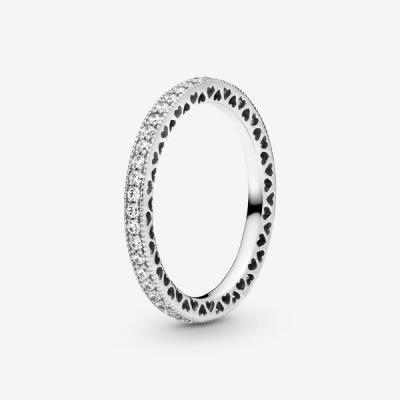 PANDORA  - Bague - Argent 925 - Oxyde de Zirconium - T56-190963CZ-56