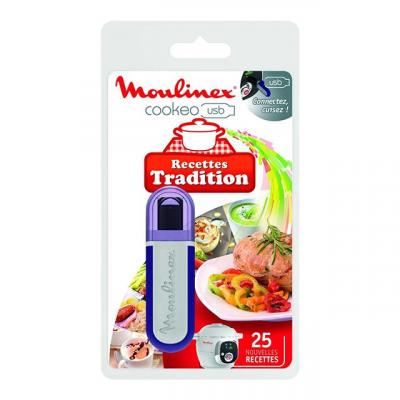 SEB Moulinex cle usb recettes tradition