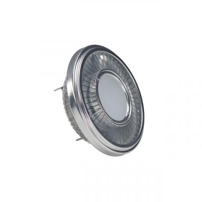 SLV Led qrb111, gris argent, 19,5w, 140&deg;, 4000k, variable