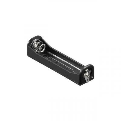 GOOBAY  Support pour 1 x AAA (Micro) Battery Bande de Soudure en U Noir