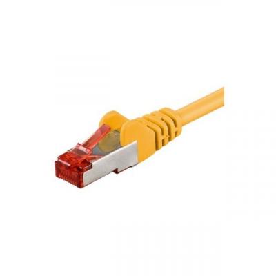 GOOBAY  95483 c&acirc;ble de r&eacute;seau Jaune 10 m Cat6 S/FTP (S-STP) - Neuf