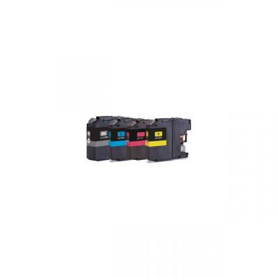 CARTOUCHE COMPATIBLE Brother LC123 Value Pack - Pack de 4 - &agrave; rendement &eacute;lev&eacute; - noir, jaune, cyan, magenta - original - blister avec alarme acoustique / &eacute;lectromagn&eacute;tique 