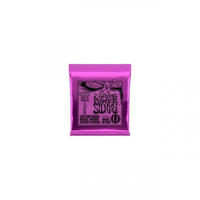 ERNIE BALL  2620 - Jeu De 7 Cordes Guitare &Eacute;lectrique - Power Slinky - 11-58