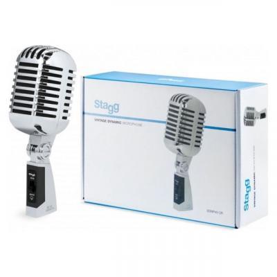STAGG  SDMP40 CR micro de chant dynamique