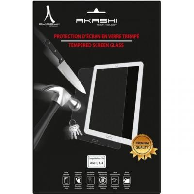 AKASHI  : Fa&ccedil;ade en verre tremp&eacute; 9H pour iPad 2 / 3 / Retina