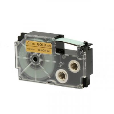 CASIO  XR-9GD1 - bande d'&eacute;tiquettes - 1 rouleau(x) 