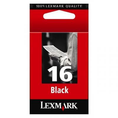 LEXMARK  cartouche dencre - 16 - 410 pages - pack de 1 - noir 10N0016