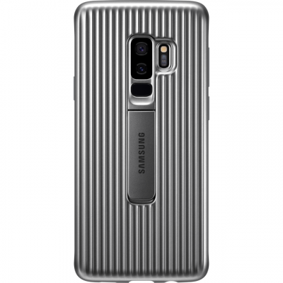 SAMSUNG  EF-RG965CSEGWW Galaxy S9+ Coque rigide renforc&eacute;e  EF-RG965CS argent&eacute;e pour Galaxy S9+