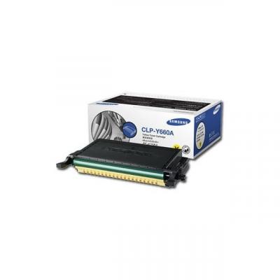 SAMSUNG  CLP-Y660B - jaune - originale - cartouche de toner