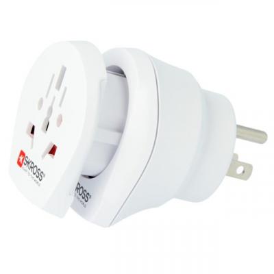 SKROSS  1.500204-E Combo World tu USA Adattatore da Viaggio da Mondo per USA