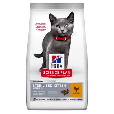 HILL S SCIENCE PLAN Hill's Science Plan Sterilised Kitten poulet pour chaton - 1,5 kg