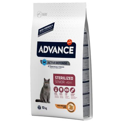 AFFINITY ADVANCE  Sterilized Senior +10 poulet - lot % : 2 x 10 kg