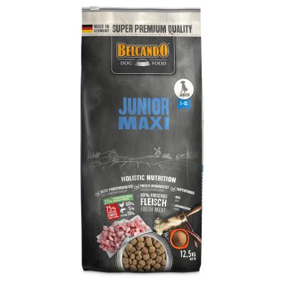 BELCANDO Lot  2 x 12,5/15 kg pour chien - Junior Maxi (2 x 12,5 kg)