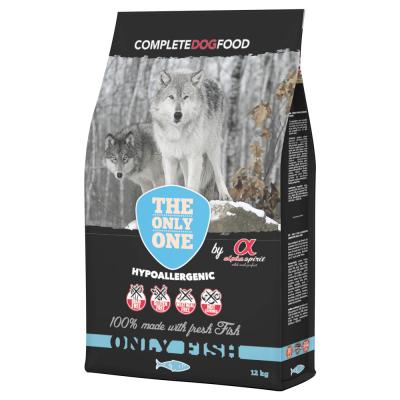 ALPHA SPIRIT  4202512 Le Seul Aliment, Poisson Sauvage, 12 Kg