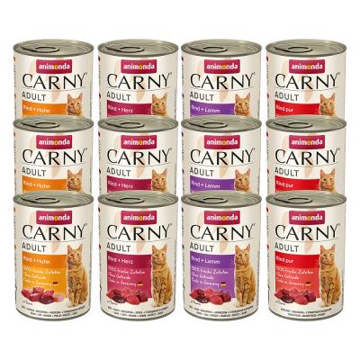 ANIMONDA CARNY animonda LIMONDA CARNY Adulte pack mix 12x400 g Menu viande 1