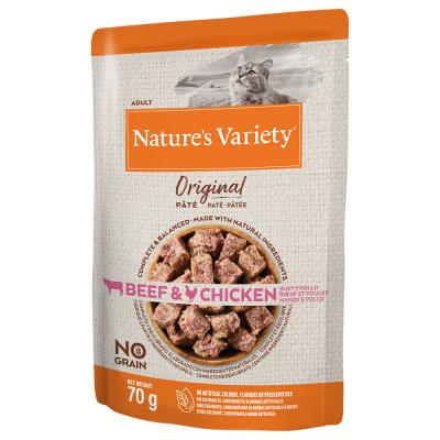 NATURE S VARIETY Affinity Nature&acute;s Valley Original Feline Adult Beef Chicken Pate 12x70g Cat Food Dor&eacute; 12x70g
