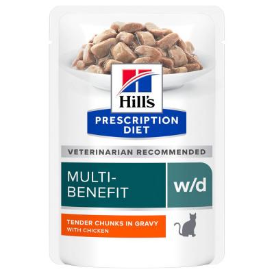 HILL S PRESCRIPTION DIET Hill's Prescription Diet w/d poulet - lot % : 24 x 85 g