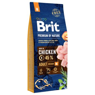 BRIT PREMIUM  by Nature Adult M Adulto MANZANA, Pollo, MA&Iacute;Z 15 KG