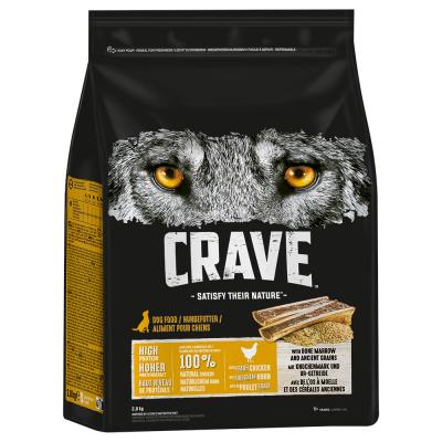 CRAVE  Poulet avec de l'Os &agrave; Moelle et des c&eacute;r&eacute;ales anciennes 2,8 kg