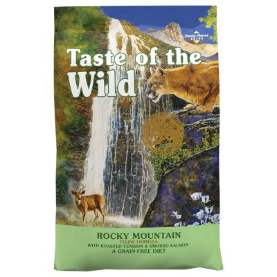 TASTE OF THE WILD Rocky Mountain Croquettes pour Chat au Gibier et au Saumon Fum&eacute; 2 KG