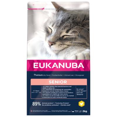 EUKANUBA Lot  pour chat - Top Condition 7+ Senior (3 x 2 kg)