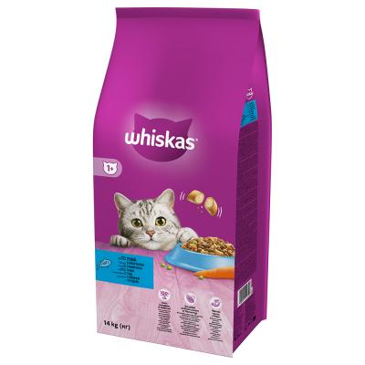WHISKAS  Tuna Vegetables 14kg Cat Food Marron 14kg