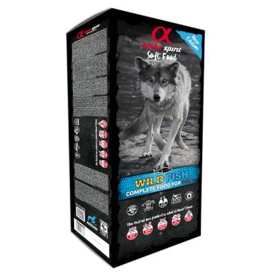 ALPHA SPIRIT  3002209 - Nourriture Semi-Humide, Poisson Sauvage, 9 Kg