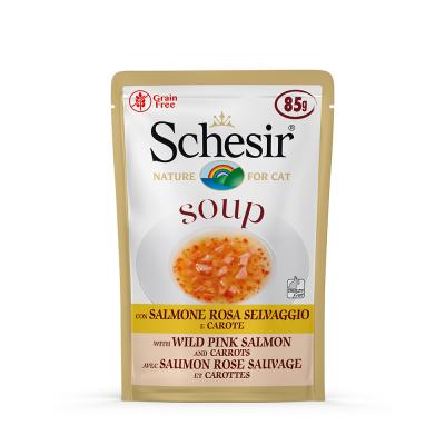 SCHESIR  Soupe 6&nbsp;x&nbsp;85&nbsp;g saumon sauvage et carottes