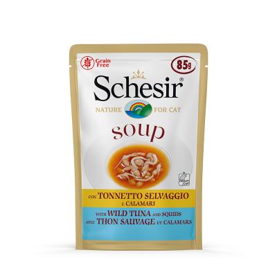 SCHESIR  Soupe 6&nbsp;x&nbsp;85&nbsp;g Thon aux calamars
