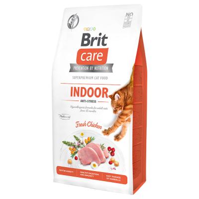 BRIT CARE  Grain-Free Indoor Anti-stress - lot % : 2 x 7 kg