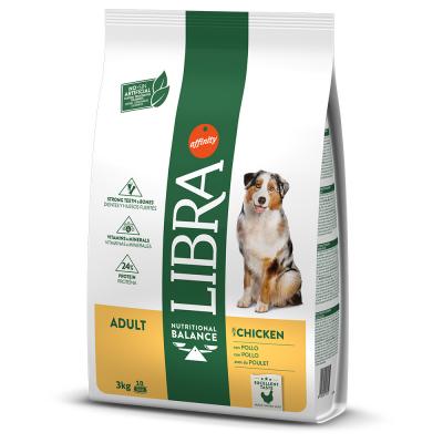 LIBRA DOG Libra Croquettes pour Chien Adulte Poulet 3 kg