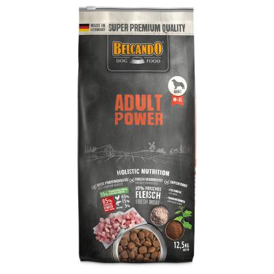 BELCANDO Lot  2 x 12,5/15 kg pour chien - Adult Power (2 x 12,5 kg)