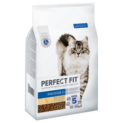 PERFECT FIT  Indoor 1+ Riche en poulet pour chat - 2 x 7 kg