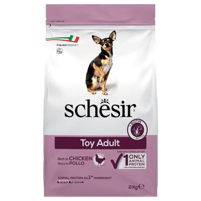SCHESIR  Entretien Poulet Toy Pour Chiens 2 Kg 