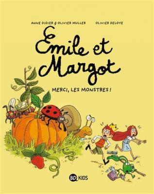 Fournisseur Cultura Emile Et Margot T.4 - Merci, Les Monstres !