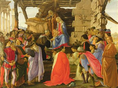 MINEDITION EDS Calendrier de l avent l adoration des mages - botticelli