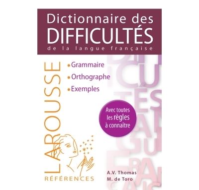 Dictionnaire des difficult&eacute;s de la langue fran&ccedil;aise (Poche)