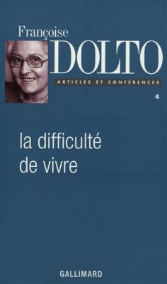 Articles et conf&eacute;rences, IV&nbsp;:&nbsp;La Difficult&eacute; de vivre