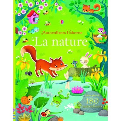 USBORNE La nature - Autocollants 