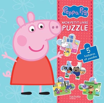 Mon Petit Livre Puzzle Peppa Pig - 5 Histoires Et Puzzles