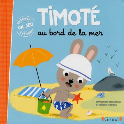 Timot&eacute; au bord de la mer &ndash; Album jeunesse &ndash; &Agrave; partir de 2 ans