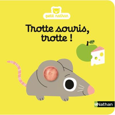 Trotte, souris, trotte ! Livre puzzle &agrave; encastrement - D&egrave;s 6 mois