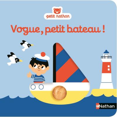 Vogue, petit bateau ! Livre puzzle &agrave; encastrement - D&egrave;s 6 mois
