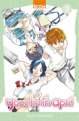 Your Lie in April Tome 3 (Manga)