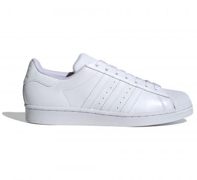 ADIDAS ORIGINALS Adidas SUPERSTAR men Lowtop White en taille:44 2/3
