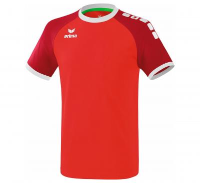 ERIMA  Zenari 3.0 Maillot Mixte Enfant, Rouge/Ruby Red/Blanc, FR : XXS (Taille Fabricant : 128)