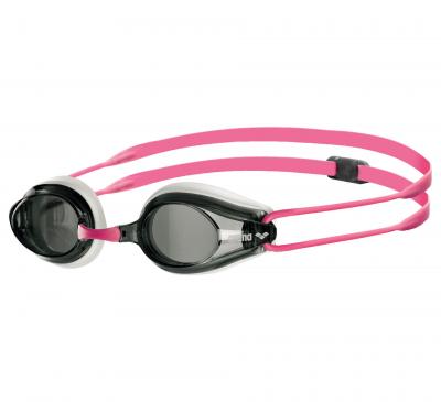 ARENA  tracks white smoke fuchsia lunettes natation
