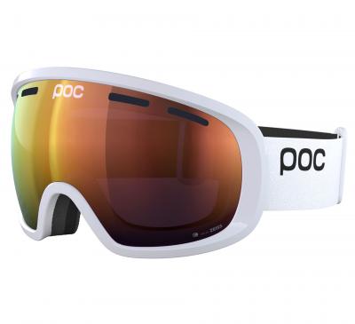 POC  Masque de ski Fovea Clarity Hydrogen White/spektris Orange Blanc